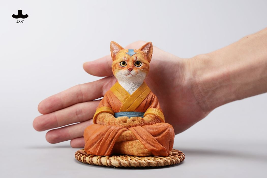 Airbender Cat Figurine