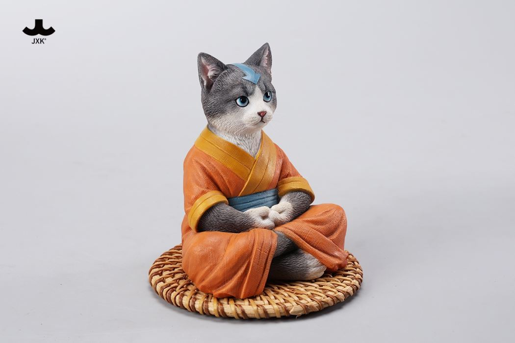 Airbender Cat Figurine