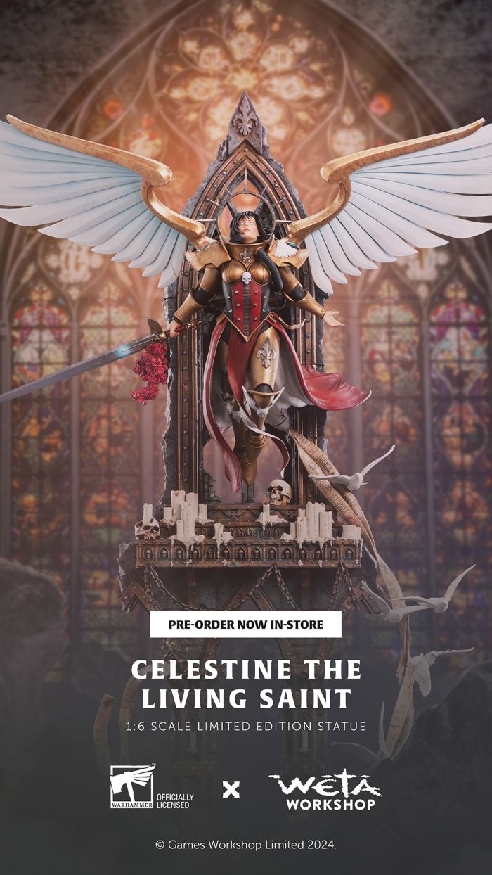 Warhammer 40K - Celestine the Living Saint 1/6