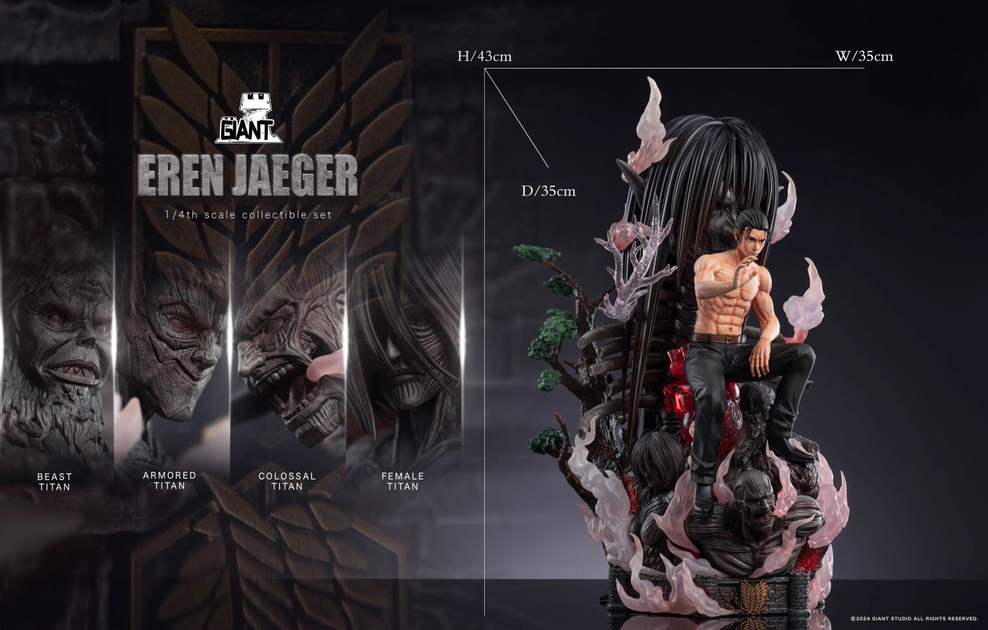 Eren Yeager - Attack On Titan 1/4