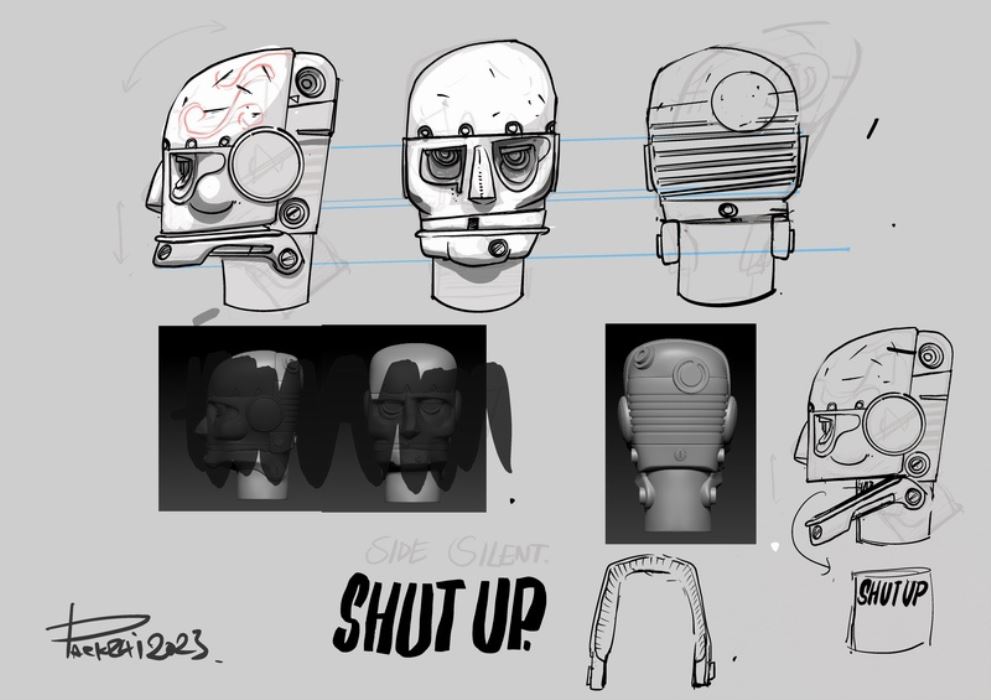 Death Gas Station Series - Mr. Silent