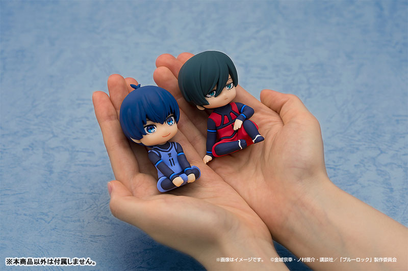 Nendoroid Plus Bluelock ~ Yoichi Isagi / Rin Itoshi / Seishirou Nagi / Reo Mikage ~ Rubber Mascot