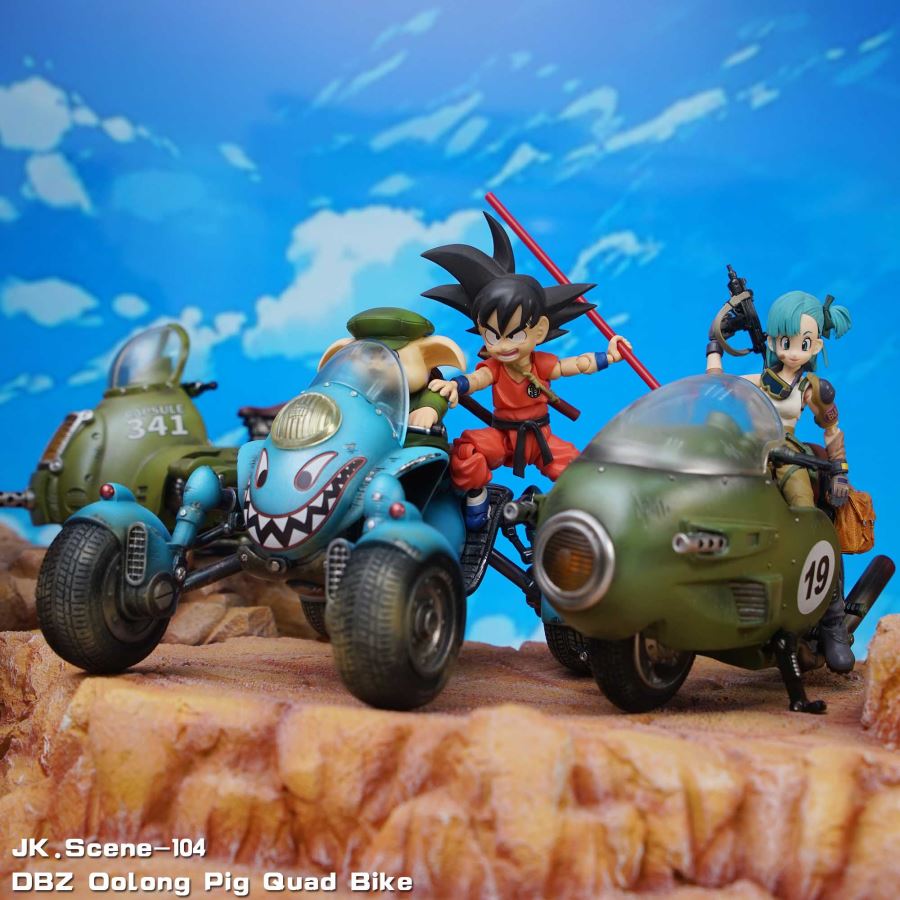 Oolong Four-wheeled Motorcycle - Dragon Ball