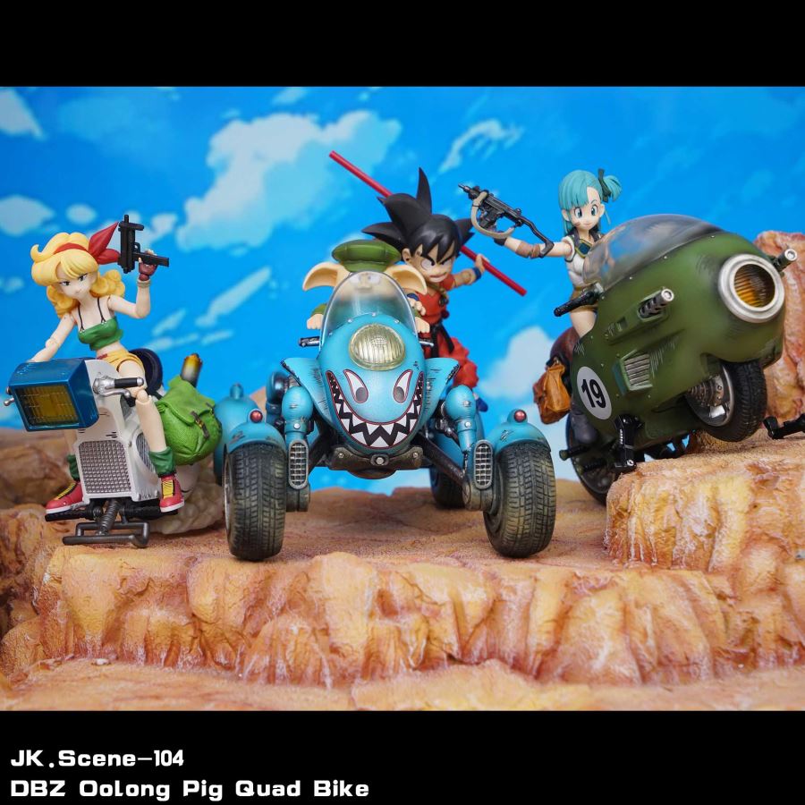 Oolong Four-wheeled Motorcycle - Dragon Ball