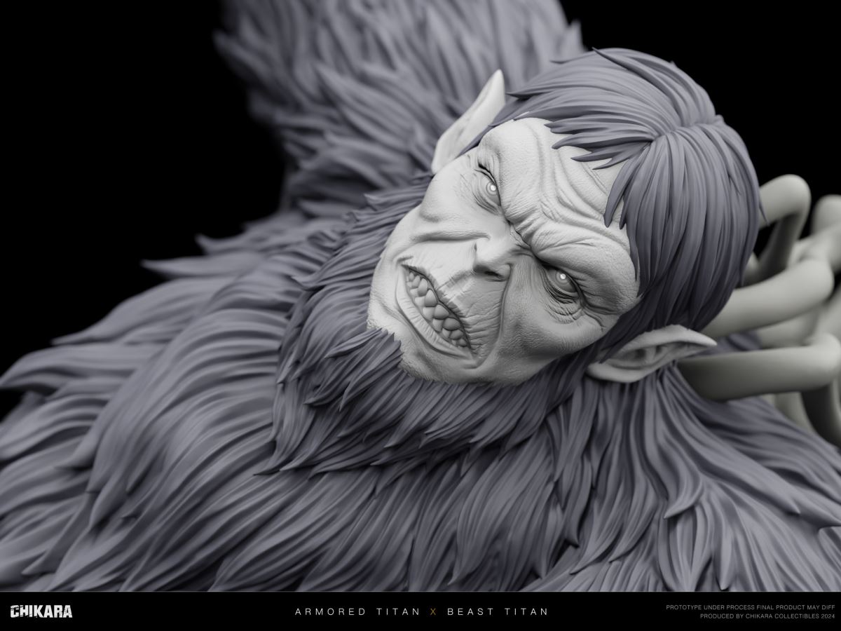 Beast titan VS Armored Titan - Attack On Titan