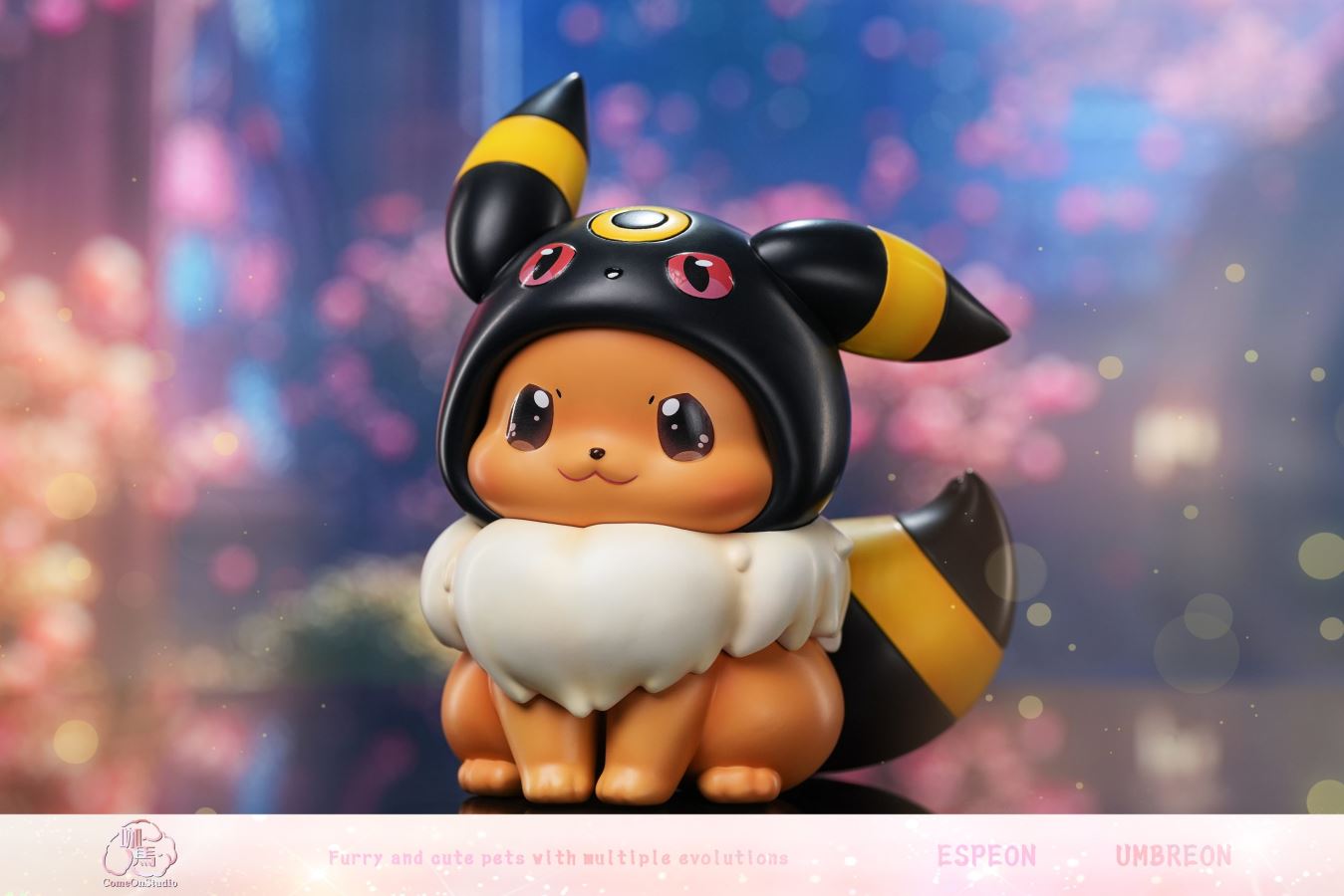 Chibi Eevee Dress Up Espeon & Umbreon - Pokemon