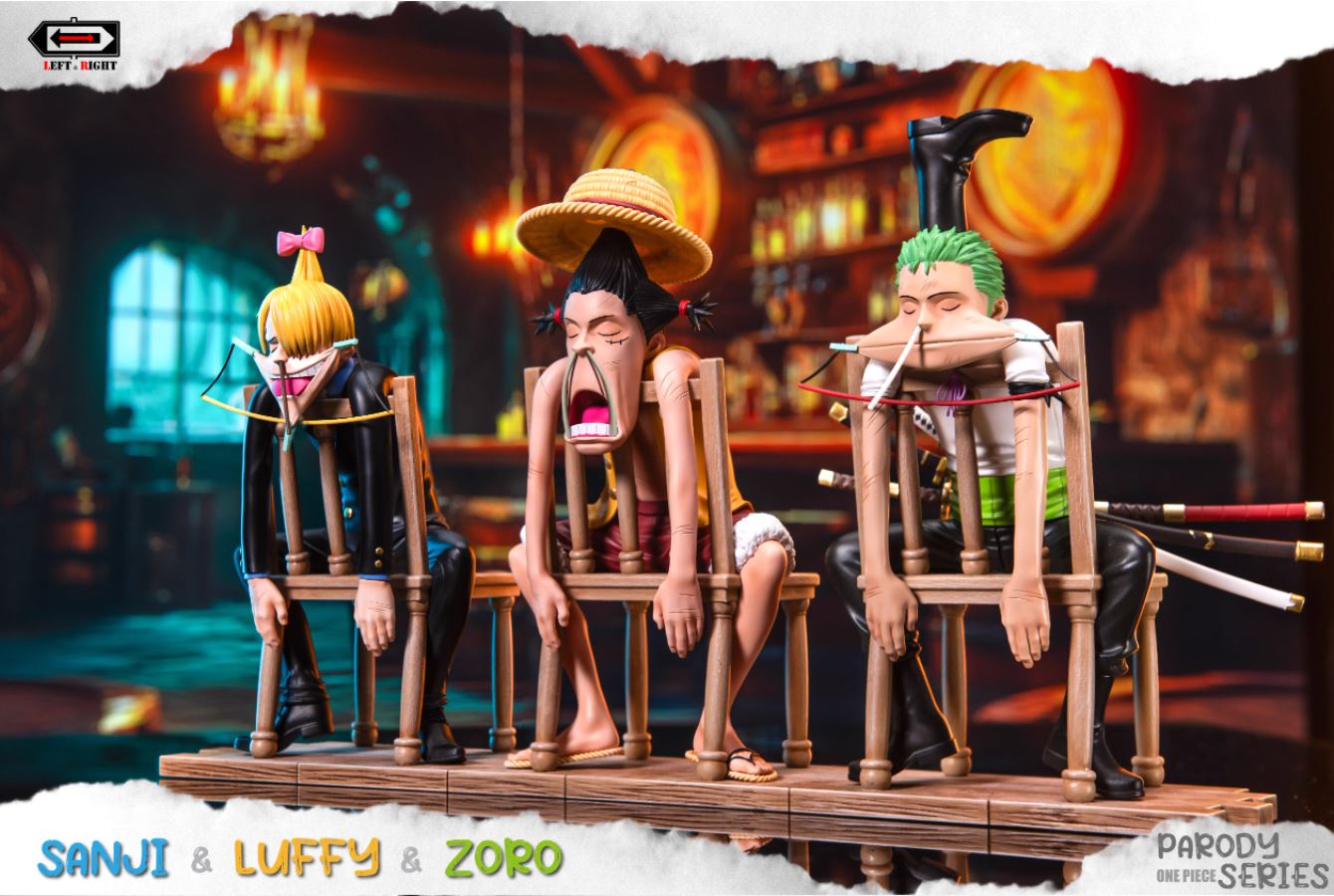 Luffy, Zoro & Sanji - ONE PIECE