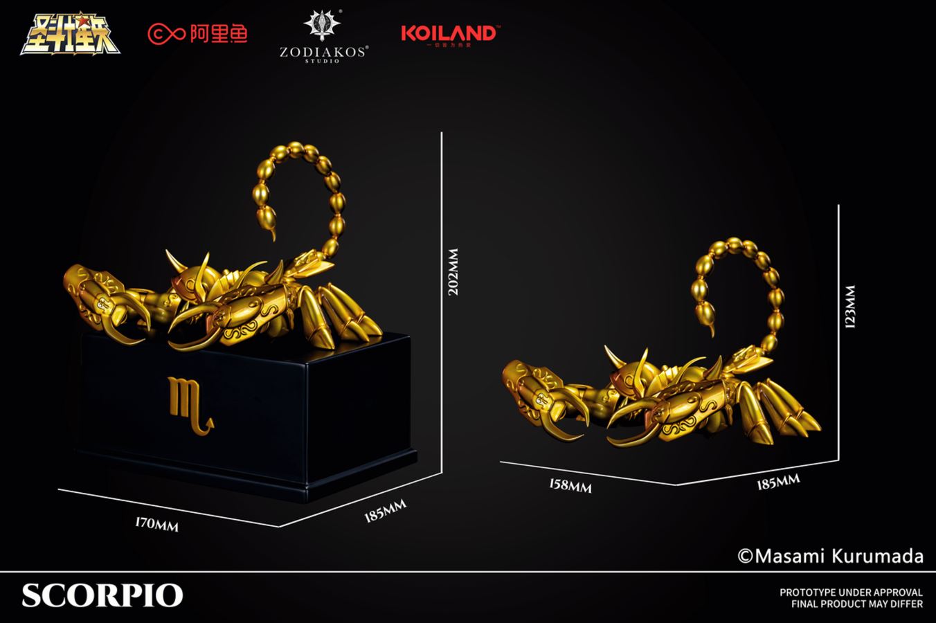 Scorpio Cloth - Saint Seiya 1/6 [Licensed]