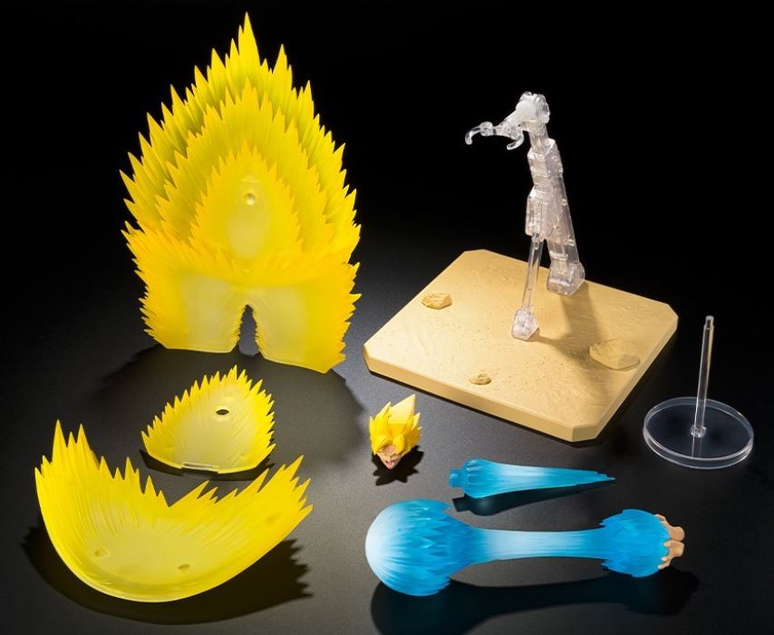 SHFiguarts Super Saiyan Son Goku Effect Parts Set -Teleportation Kamehameha-