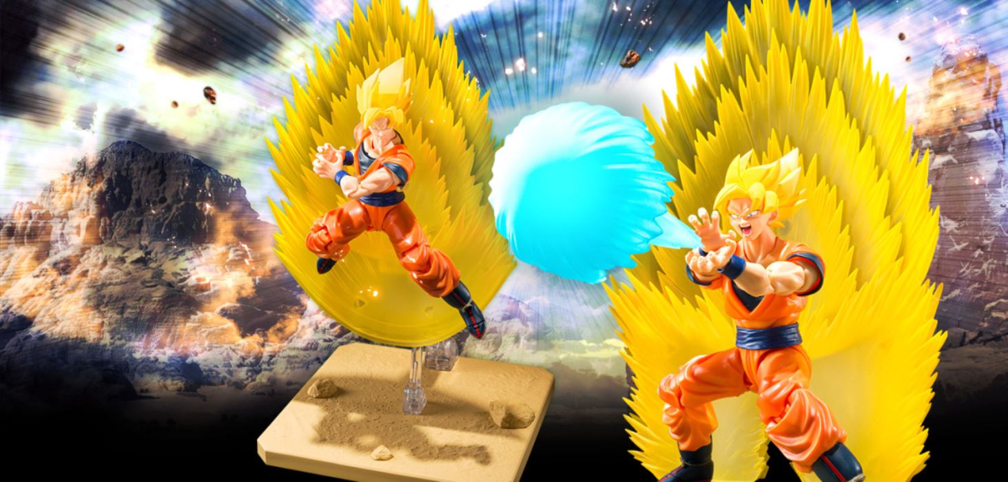 SHFiguarts Super Saiyan Son Goku Effect Parts Set -Teleportation Kamehameha-