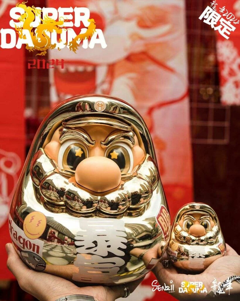 Rich Super Daruma - Super Mario