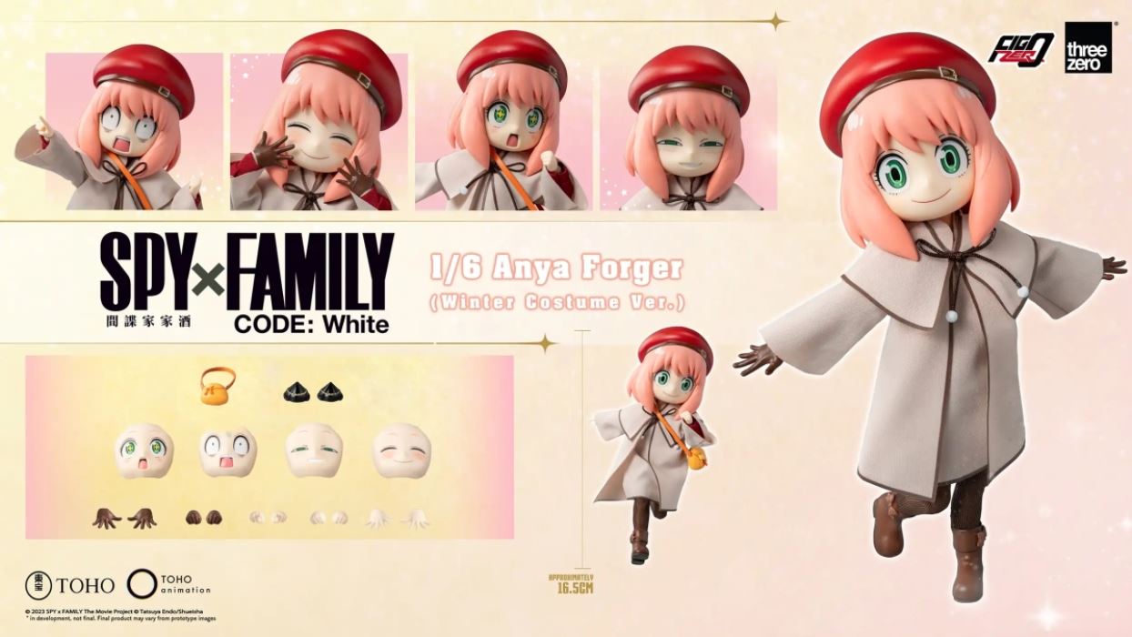 FigZero Anya Forger (Winter Costume Ver.) - SPY×FAMILY 1/6