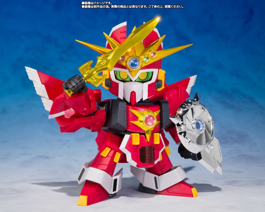 Original SD Gundam World Super Armored God Gun Genesis Superior Dragon Edition