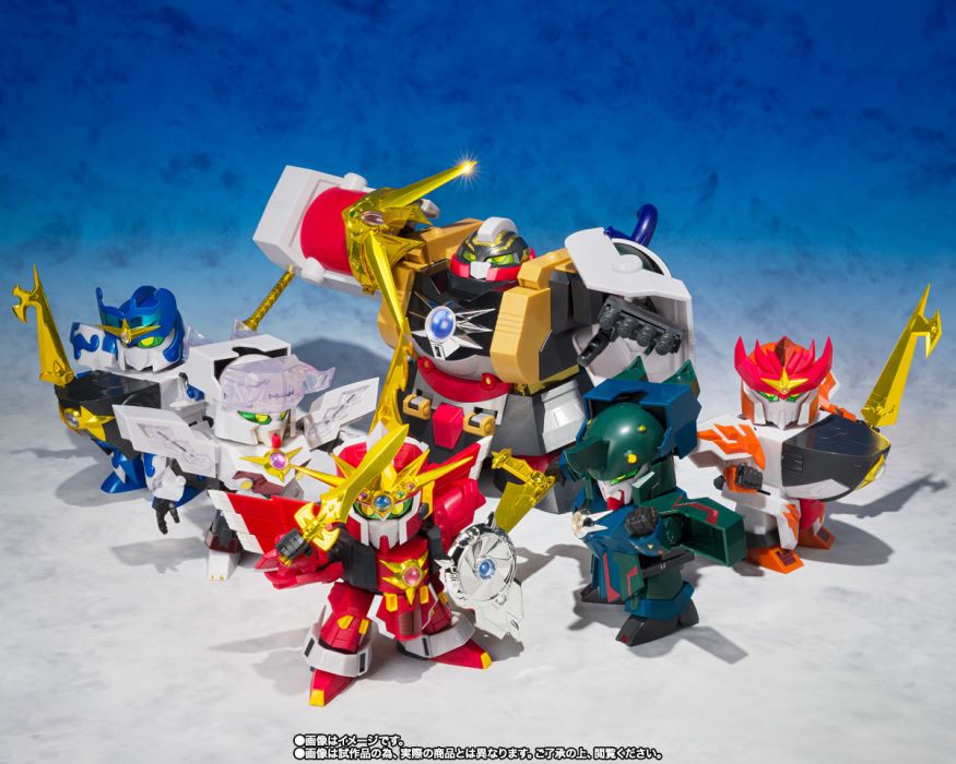 Original SD Gundam World Super Armored God Gun Genesis Superior Dragon Edition