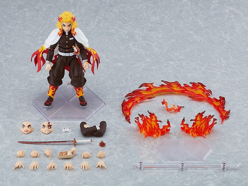 Figma Kyojuro Rengoku – Demon Slayer: Kimetsu no Yaiba [Second Edition]