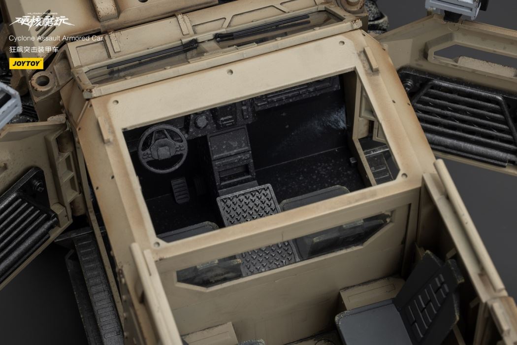 US Army-Delta Commando 5-man Group/Hurricane Assault Armored Vehicle