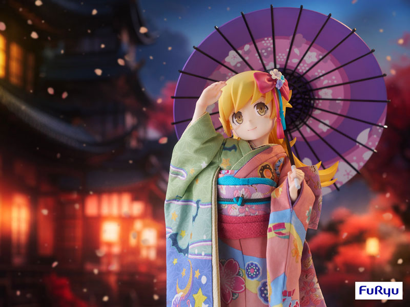 Yoshitoku x F:NEX Monogatari Series Shinobu Oshino -Japanese Doll- 1/4