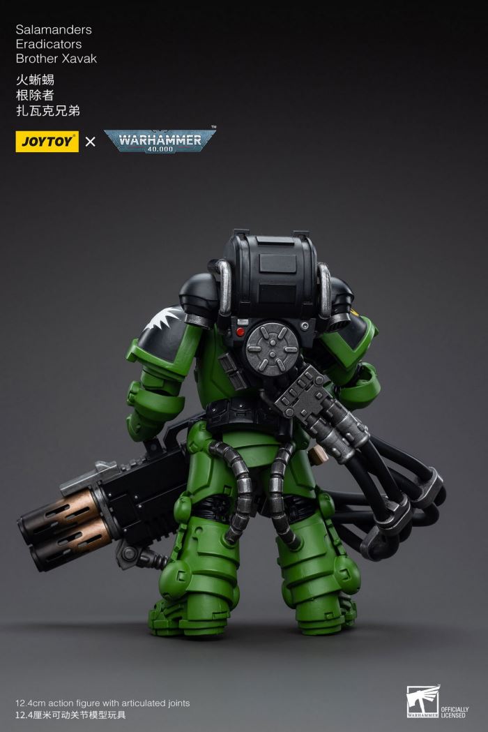 Salamander Eradicator Zawak/Primarch of the Seventh Legion of Rogal Dorn/Violent Dreadnought Mecha Samur 1/18