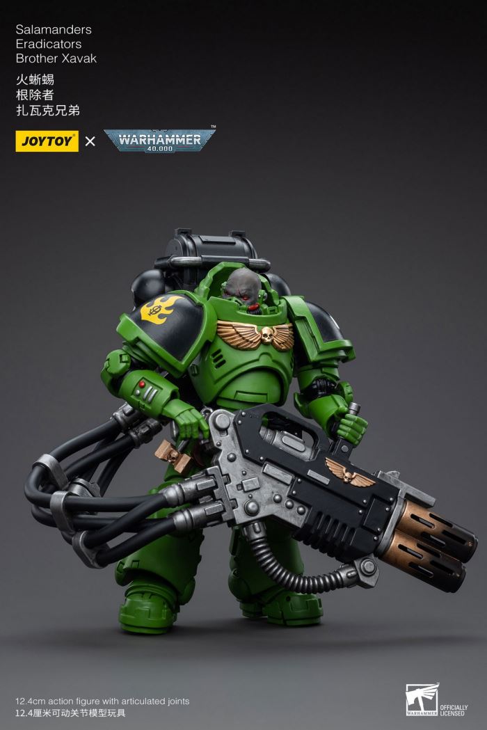 Salamander Eradicator Zawak/Primarch of the Seventh Legion of Rogal Dorn/Violent Dreadnought Mecha Samur 1/18