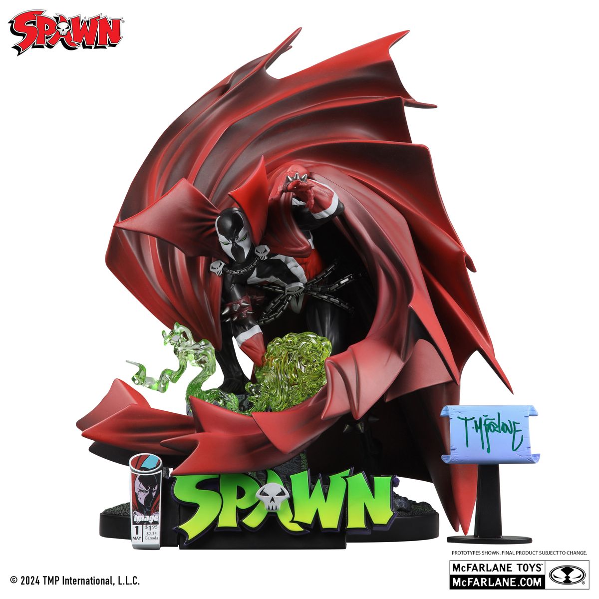 McFarlane: Spawn #1 (Black White & Red All Over)