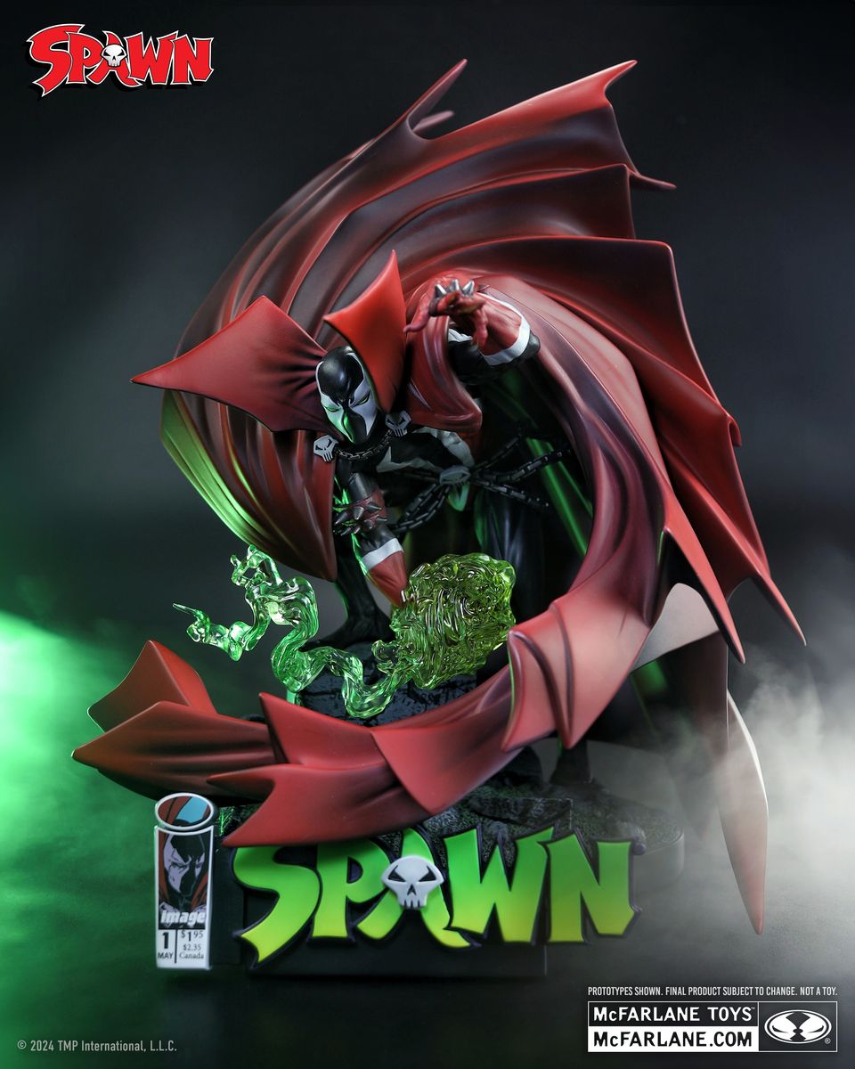 McFarlane: Spawn #1 (Black White & Red All Over)