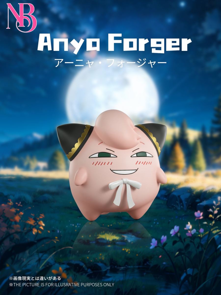 Anya Forger Cosplay Cleffa – SPY X FAMILY Pokemon