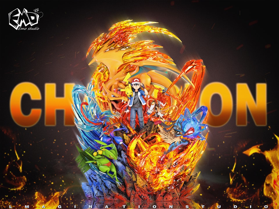 Champion Ash Ketchum - Pokemon