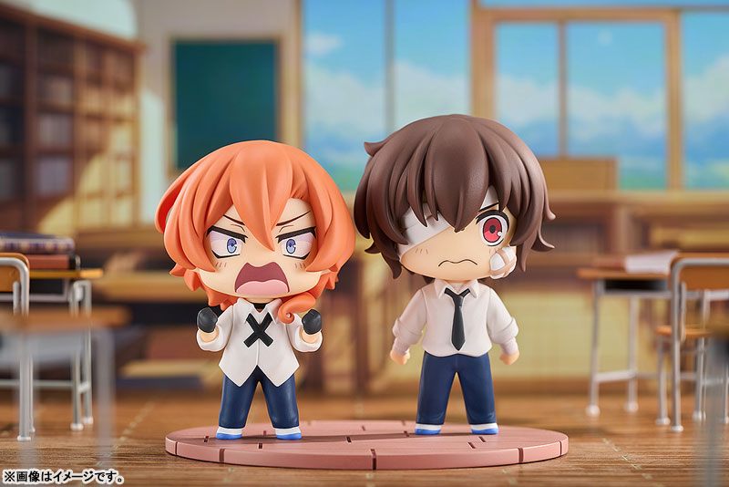 Chibi Figure Bungo Stray Dogs Wan! Osamu Dazai & Chuya Nakahara 14 Year Old Ver