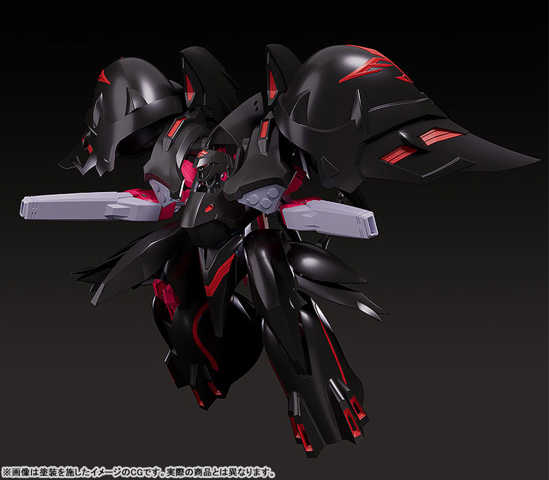 MODEROID Martian Successor Nadesico: Prince of Darkness Black Sarena