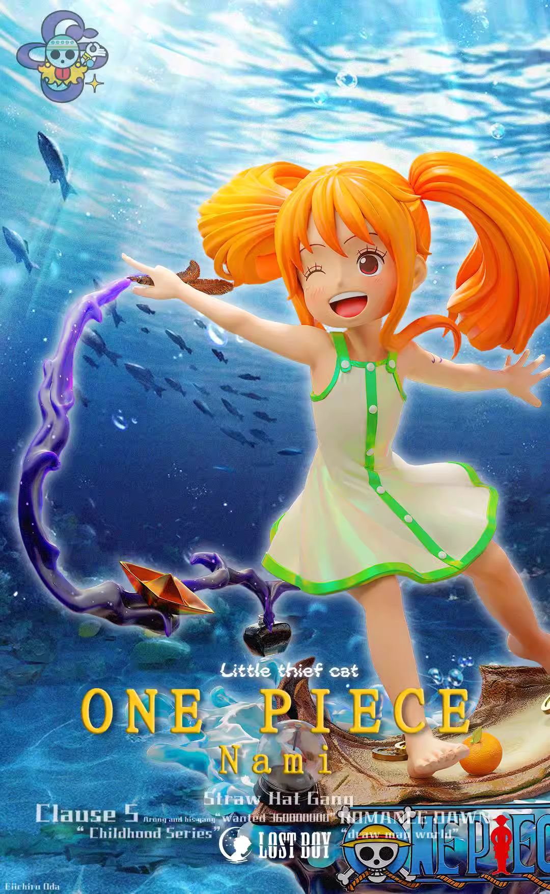 Childhood Nami with Long Hair - ONE PIECE