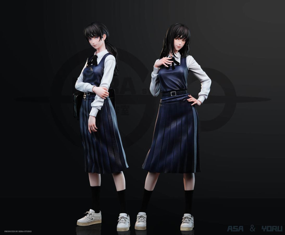 Asa Mitaka & Yoru - Chainsaw Man 1/4