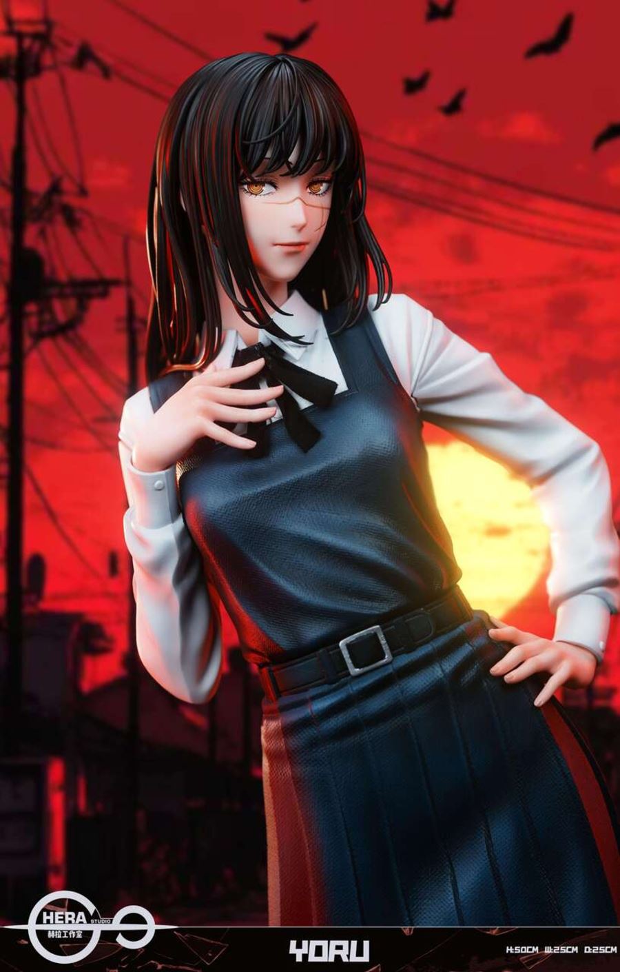 Asa Mitaka & Yoru - Chainsaw Man 1/4