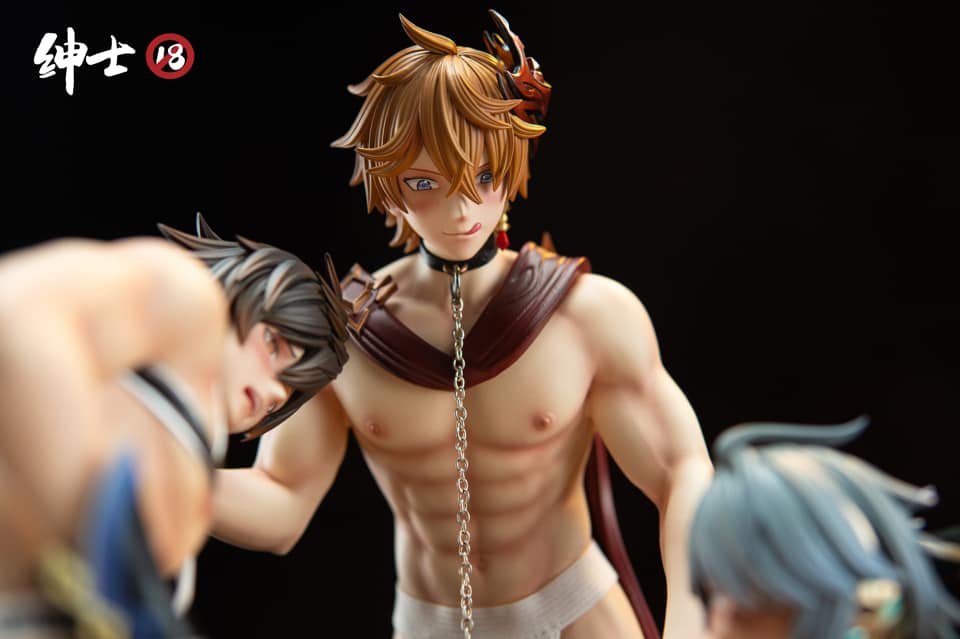 Genshin family 'Zhongli/ Alhaitham/ Tartaglia' - Genshin Impact