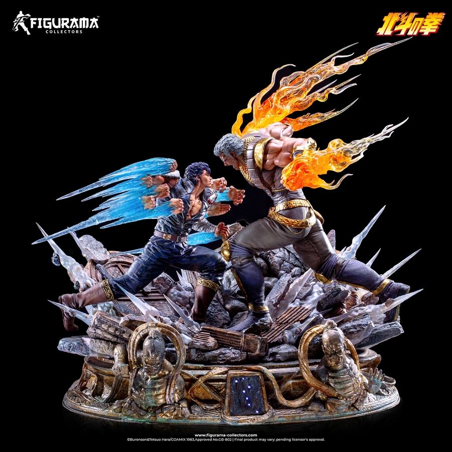 Hokuto no Ken: Kenshiro Vs Raoh Elite Exclusive Figurama [Licensed]