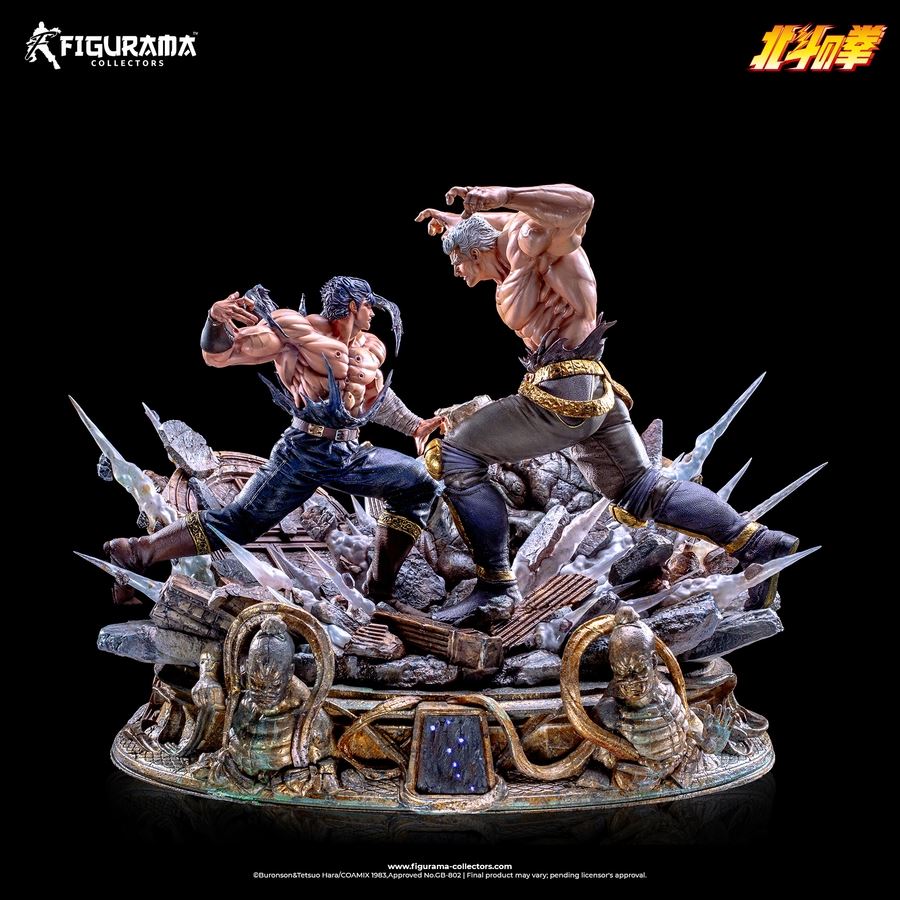 Hokuto no Ken: Kenshiro Vs Raoh Elite Exclusive Figurama [Licensed]