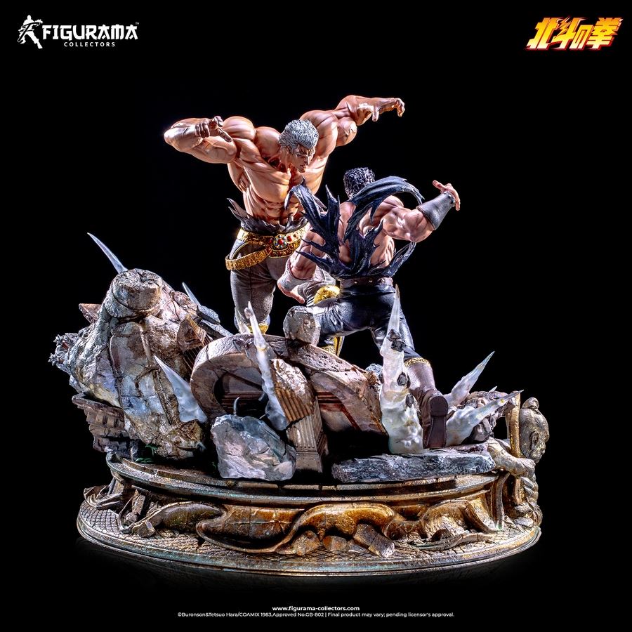 Hokuto no Ken: Kenshiro Vs Raoh Elite Exclusive Figurama [Licensed]