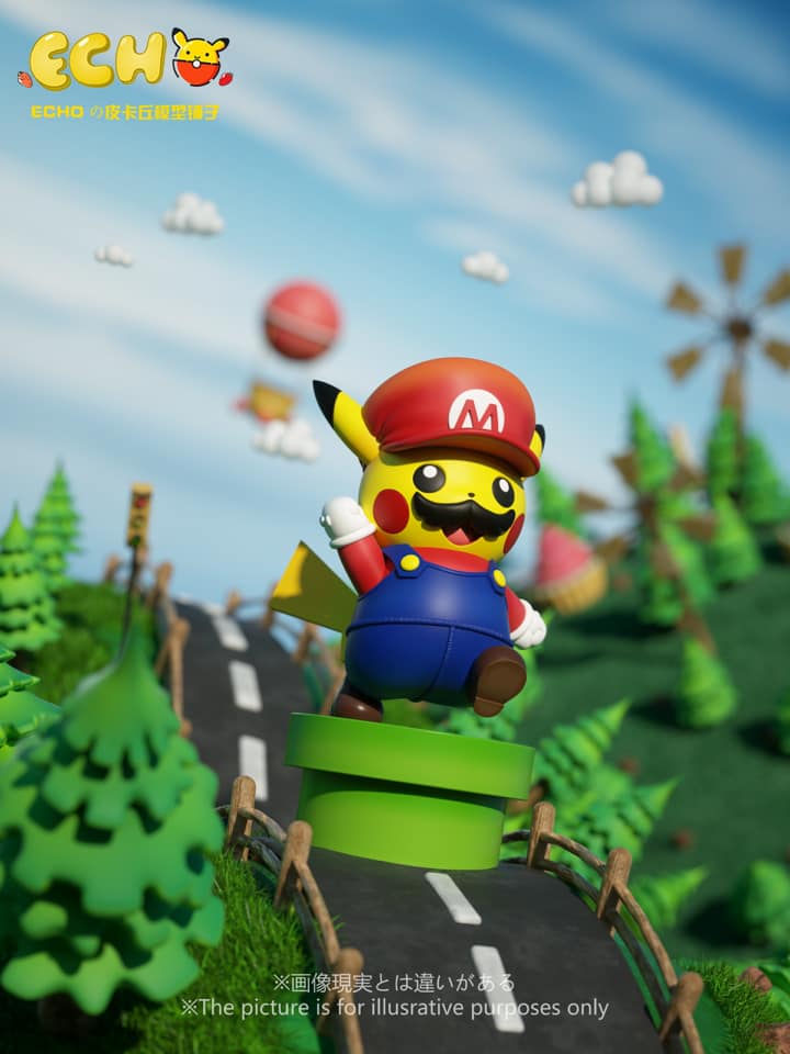 Super Mario x Pikachu 