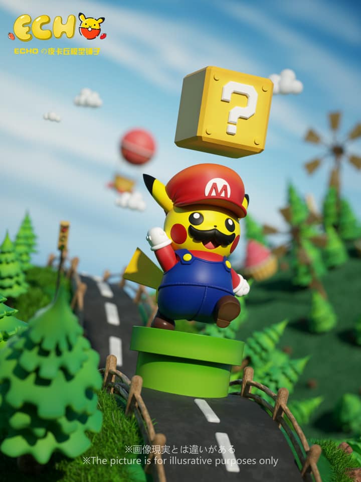 Super Mario x Pikachu 