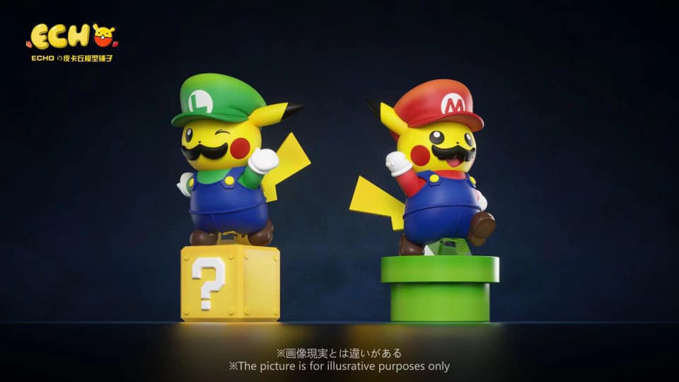 Super Mario x Pikachu 