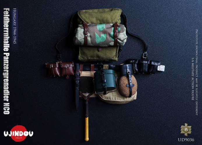 WWII German Commander in Chief Panzergrenadier Sergeant Hungary 1944-1945 1/6