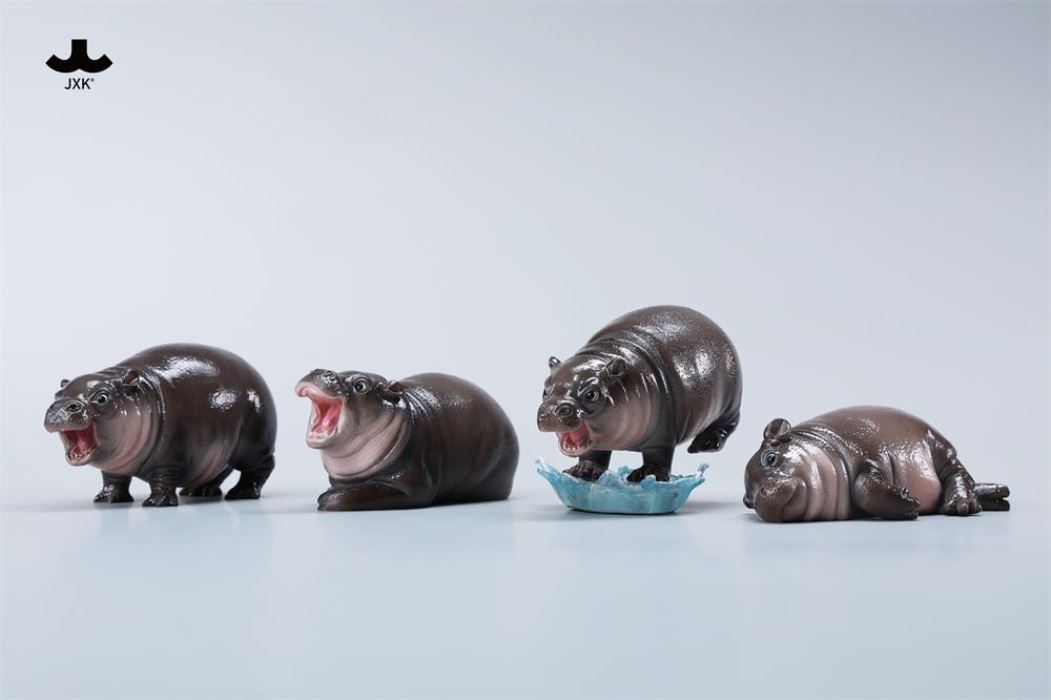 Baby Hippopotamus Figurine: MooDeng4.0