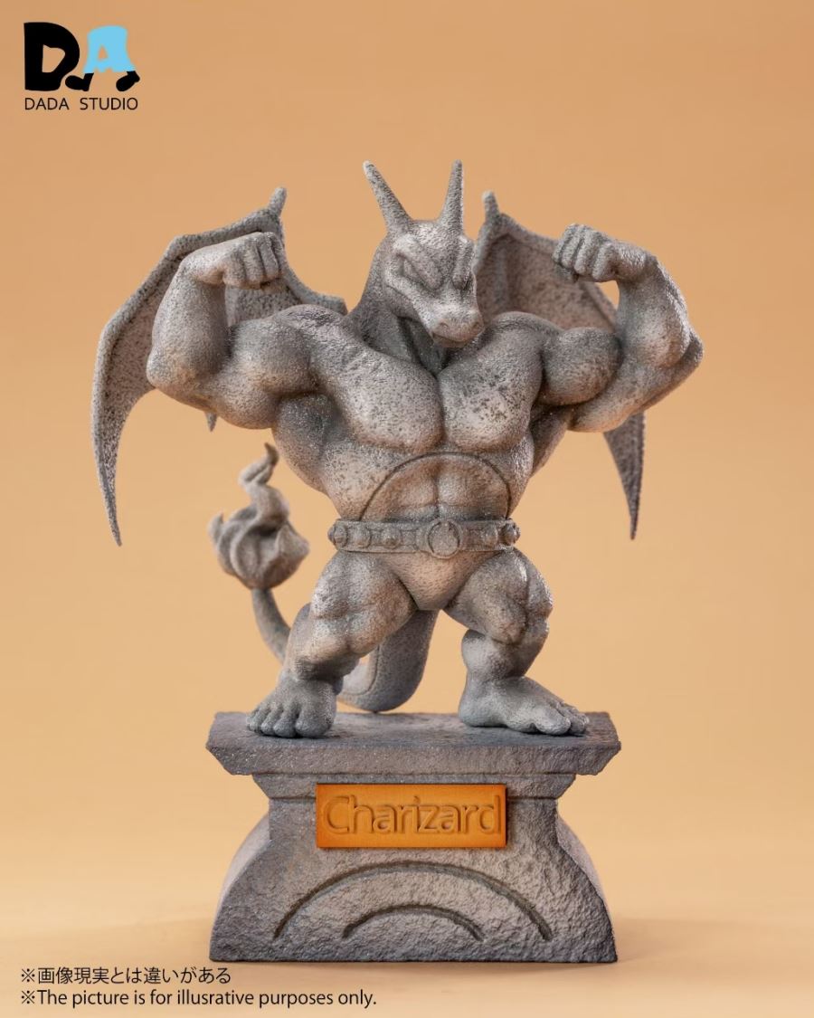 Muscle Stone Statue Charizard - Pokemon