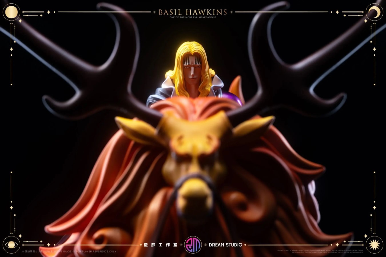 Onigashima Deer-Riding Hawkins - One Piece