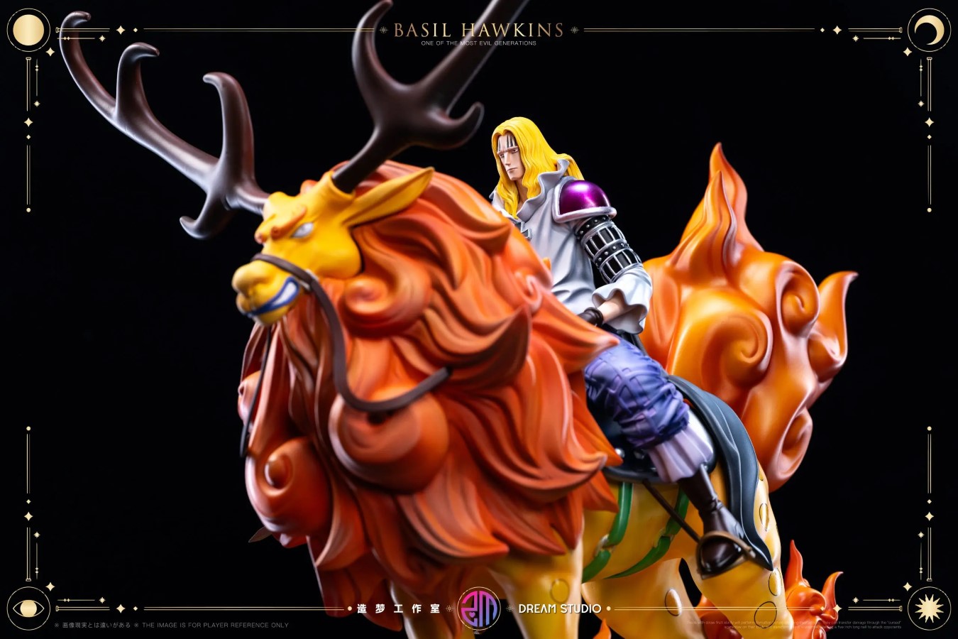 Onigashima Deer-Riding Hawkins - One Piece