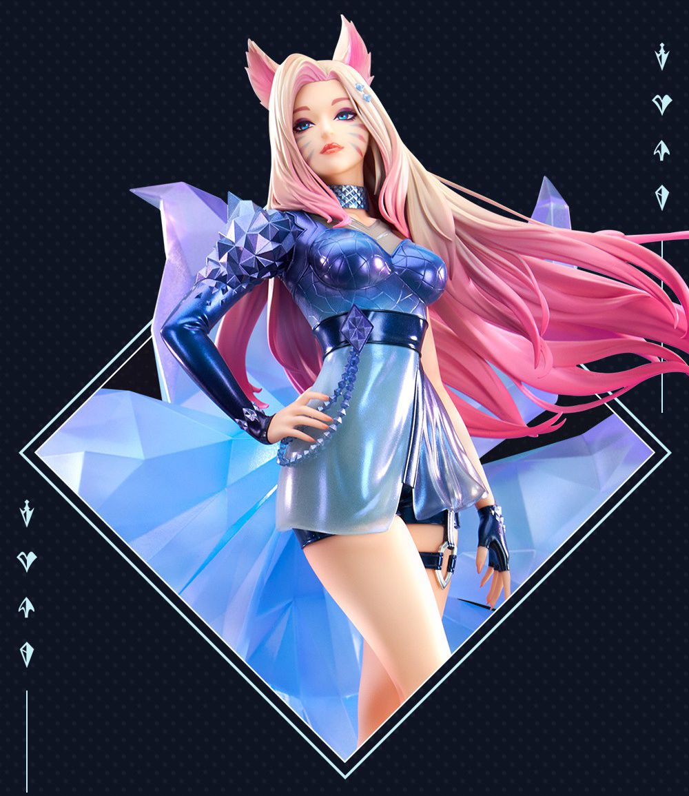 League of Legends K/DA ALL OUT Ahri 1/7