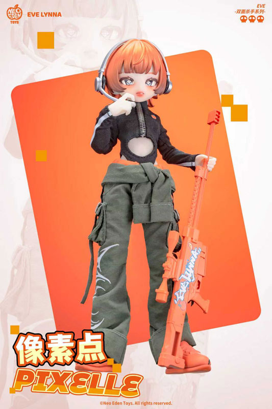 EVE LYNNA: Double-sided Killer Pixelle MJD