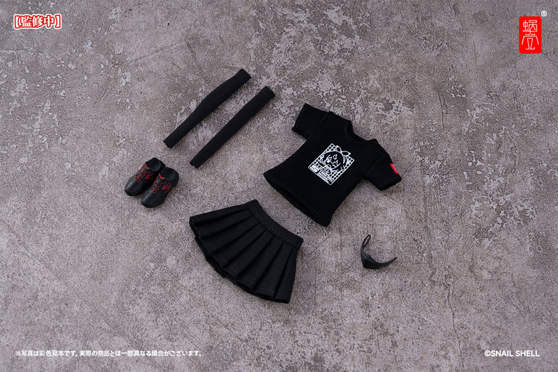 Staff Uniform (Black / White) Doll Outfit Set Complete Model Optional Part