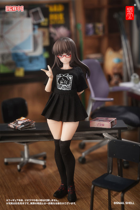 Staff Uniform (Black / White) Doll Outfit Set Complete Model Optional Part