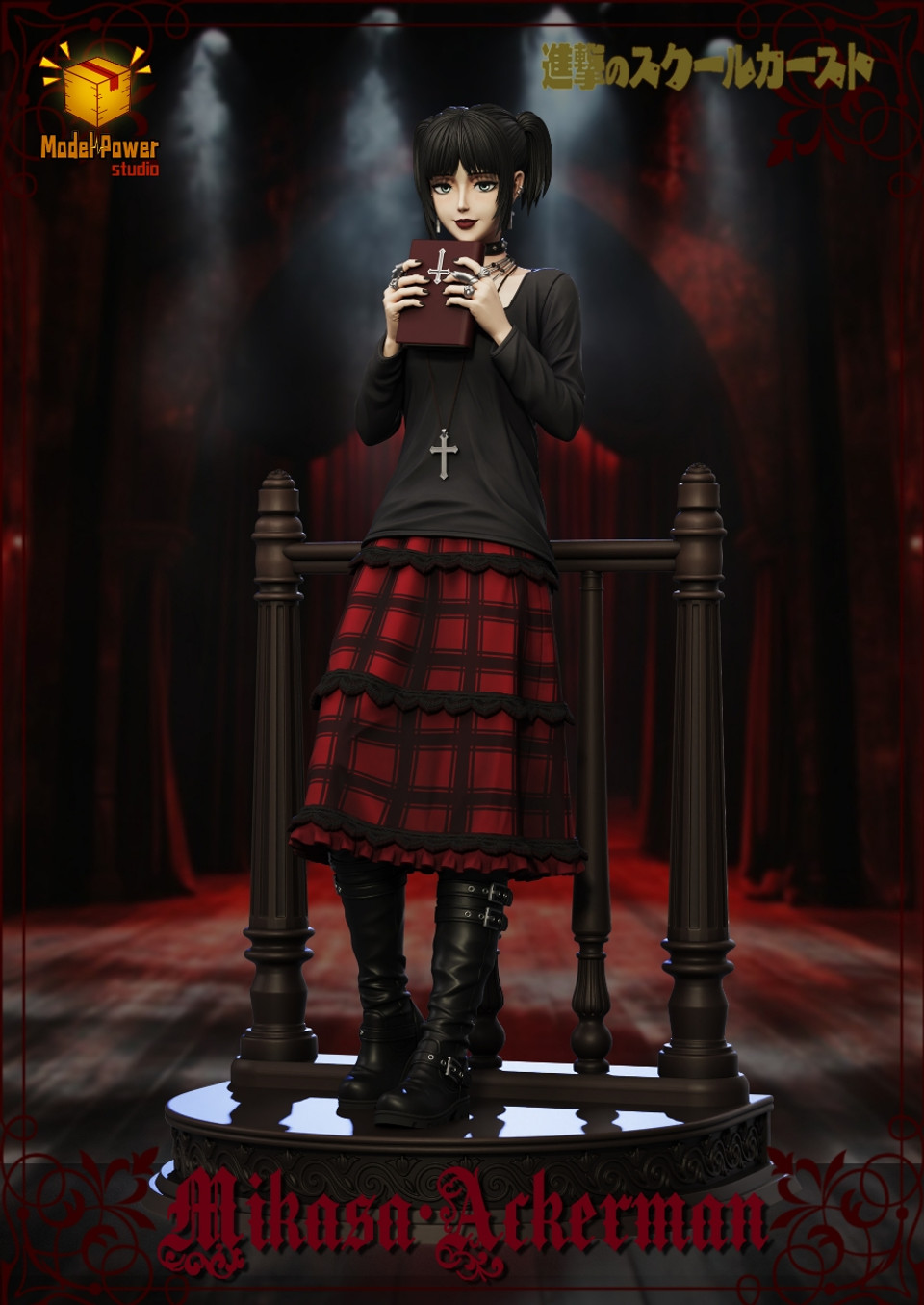 Gothic costume Mikasa Ackerman - Attack on Titan