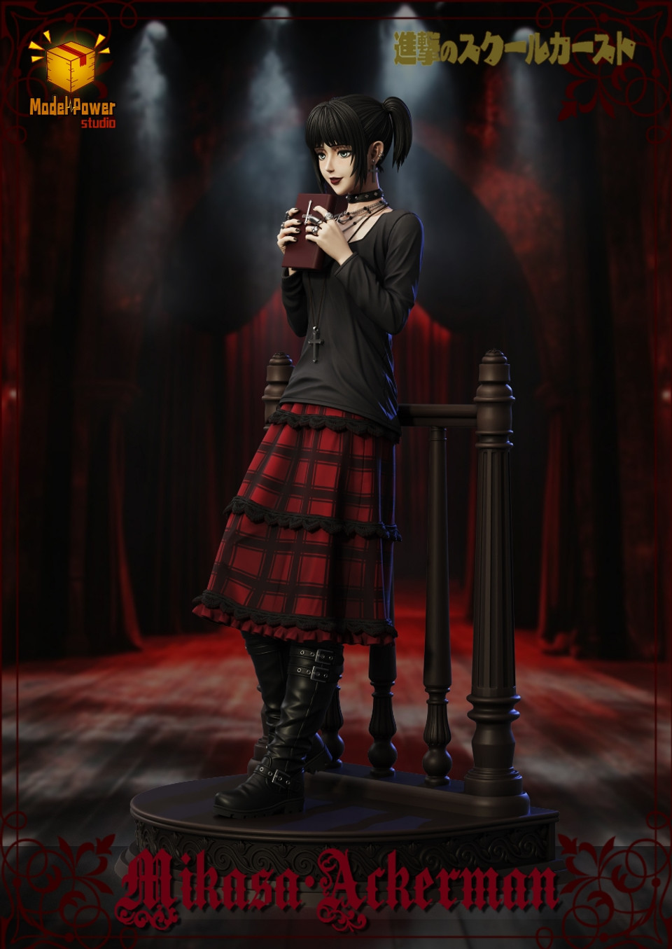 Gothic costume Mikasa Ackerman - Attack on Titan